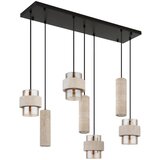 Globo 16090-7H - Luster na sajli DAREN 4xE27/40W/230V + 3xGU10/10W Cene