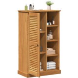 vidaXL Kupaonski ormar boja meda 68 x 34 x 110 cm Masivna borovina | shoptok.hr