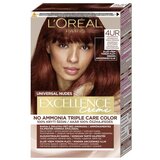 L´Oréal Paris Excellence Creme Triple Protection boja za kosu obojena kosa svi tipovi kose 48 ml Nijansa 4ur universal dark red za ženske | shoptok.hr