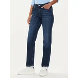 Tommy Hilfiger Jeans hlače Classic WW0WW42203 Mornarsko modra Straight Fit