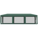 Šator za zabave s 8 mrežastih bočnih zidova zeleni 3 x 9 m HDPE | shoptok.hr