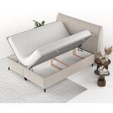 Maison de Rêve Bež tapecirani bračni krevet s prostorom za odlaganje 180x200 cm Draco – | shoptok.hr