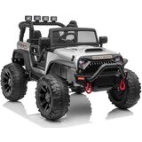 Lean_Toys Otroški avto Jeep 400W srebrna | Shoptok.si