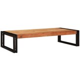 vidaXL Polica za kopalnico 100 x 50 x 23 cm Trdna mango les, železo Cene