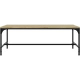  Stolić za kavu boja hrasta 100 x 50 x 35 cm konstruirano drvo | shoptok.hr