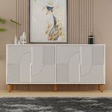 Hanah home Desso komoda s ladicama, bijela Cijene