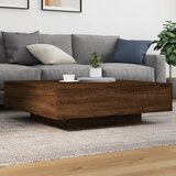 vidaXL Stolić za kavu boja hrasta 100x100x31 cm konstruirano drvo Cijene