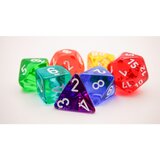 Chessex kockice - prism translucent - polyhedral 7-Die set Cene