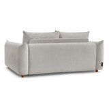 Bobochic Paris Svijetlo siva sklopiva sofa 214 cm Ernest – | shoptok.hr