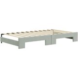  Dnevni krevet na razvlačenje svjetlosivi 100x200 cm baršunasti | shoptok.hr