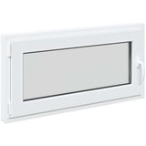 vidaXL podrumski prozor "RISOR" 100x50 cm Okretno-nagibni DIN lijevi bijeli | shoptok.hr