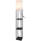  Brilagi - Stojeća lampa sa policama GRADUS 1xE27/40W/230V 150 cm crna/bela | Eponuda.com