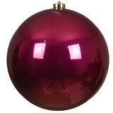 Dekordom novogodišnja kugla za jelku 20cm 022418 - Oxblood - KMG Cene