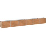  Povišeni vrtni krevet Drvena smeđa 480 x 40 x 55 cm | shoptok.hr