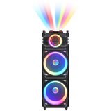  Zvučnik Bluetooth NDR-1526 100W 2x15 sa dva mikrofona crni | Eponuda.com