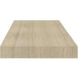 vidaXL plutajuće zidne police 2 kom boja hrasta 60 x 23,5 x 3,8 cm MDF | shoptok.hr