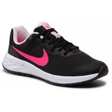 Nike Čevlji Revolution 6 Nn (GS) DD1096 007 Black/Hyper Pink/Pink Foam