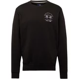 La Martina Sweater majica siva / crna / bijela