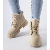 Gemre Beige insulated Deville work boots | Shoptok.si