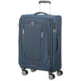 American Tourister Wanderlite kofer M s proširenjem, 73/81 l, plavi Cijene