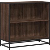 Maison Chic Knjižna omara - Knjižni regal dimljeni hrast 60x35x76 cm inženirski les, (21725982) Cene
