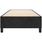  Za krevet s oprugama crni 90 x 200 cm baršunasti | shoptok.hr