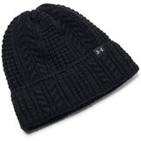 Under Armour W Halftime Cable Knit Beanie-BLK Cene