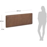 Kave Home Smeđe kožno uzglavlje 163x60 cm Natesa – | shoptok.hr