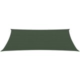  The Living Store Senčno jadro 160 g/m² temno zeleno 6x8 m HDPE - Senčno Jadro, (21456584) | Shoptok.si