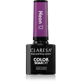 Claresa SoakOff UV/LED Color Neon gel lak za nohte odtenek 12 5 g Cene