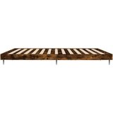  Kreveta boja hrasta 120x200 cm od konstruiranog drva | shoptok.hr