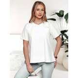 DStreet T-shirt damski BINDA ecru | shoptok.hr