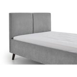 Meise Möbel Sivi tapecirani bračni krevet s podnicom 140x200 cm Piano – | shoptok.hr