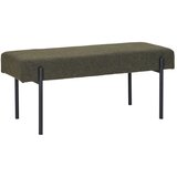 House Nordic Tamno zelena klupa od bouclé tkanine Swindon – | shoptok.hr