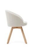 Kave Home Krem blagovaonska stolica Marvin – | shoptok.hr