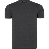 Dewberry DOUBLE SET T8569 BICYCLE COLLAR MEN'S T-SHIRT-WHITE-ANTHRACITE | Shoptok.si