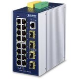 Planet IGS-6325-16T4S network switch Managed L3 Gigabit Ethernet (10 /100 /1000) Blue, Grey Cijene