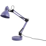 Leitmotiv Vijolična namizna svetilka s kovinskim senčilom (višina 52 cm) Funky Hobby – Cene