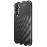 Techsuit CarbonFiber ovitek za Samsung Galaxy A15 4G / A15 5G – črna | Shoptok.si
