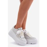 CheBello Leather Sneakers On Platform | Shoptok.si