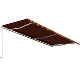  Avtomatsko zložljiva tenda 600x300 cm oranžna in rjava, (20610548) | Shoptok.si