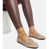 Gemre Brown loafers with Namal embellishment | Shoptok.si