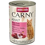 animonda Carny Adult 6 x 400 g - Govedina, puran & kozice Cijene
