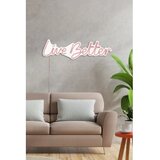 WALLXPERT dekorativna plastična led rasveta live better pink | ePonuda.com