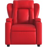  Masažni naslonjač od umjetne kože crveni | shoptok.hr