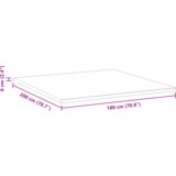  Jastučići za madrace Ostalo Bijela i zelena 180 x 200 cm | shoptok.hr