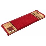  Otirači za stepenice samoljepljivi 10 kom 65x21x4 cm crveni | shoptok.hr