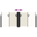  Uvlačiva bočna tenda 100 x 1000 cm krem | shoptok.hr