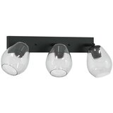 vidaXL Crna, Prozirna Metal, Staklo Srednje Moderno Tavan reflektor | shoptok.hr