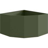 Kutni Sadič Maslinovo zelena 60 x 60 x 35 cm Čelik | shoptok.hr